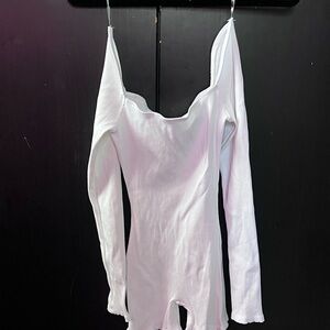 White Summer Romper - S